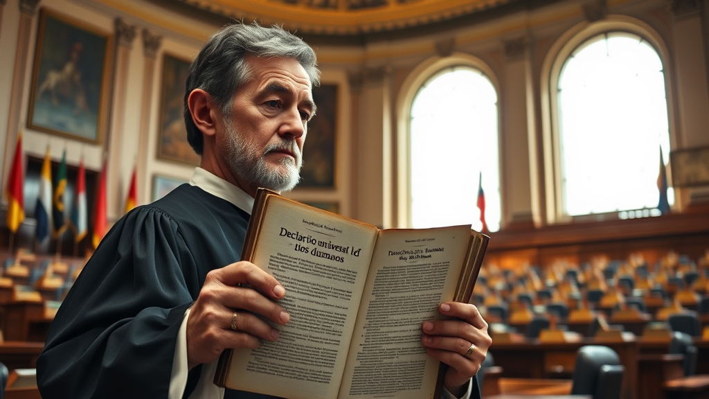 55 Añ;os de la Declaración Universal de los Derechos Humanos y la Justicia Universal 1