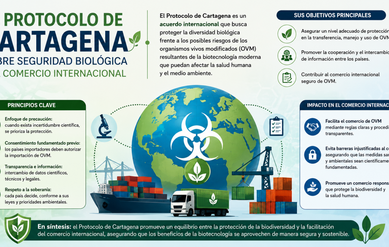 El Protocolo de Cartagena, sobre seguridad biológica y el comercio internacional 1