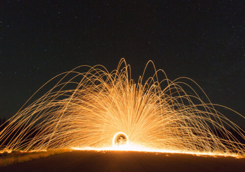 Yields of Light: A Dance of Sparks in the Dark 139