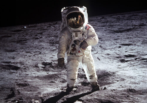 Key Moments in Space: The First Steps on the Moon 136