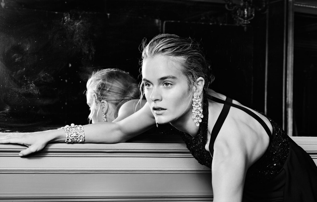 Reflections of Elegance: A Study in Poised Expression 1