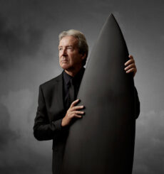 Man with Mysterious Object in Dramatic, Gloomy Setting 111