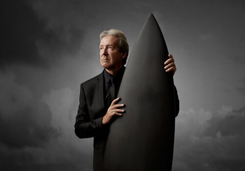 Man with Mysterious Object in Dramatic, Gloomy Setting 12