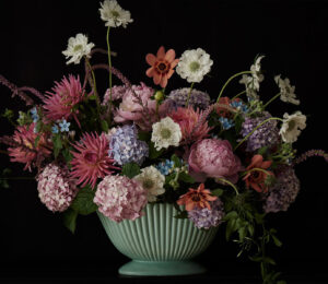 Elegant Floral Arrangement Showcasing Seasonal Blooms 95