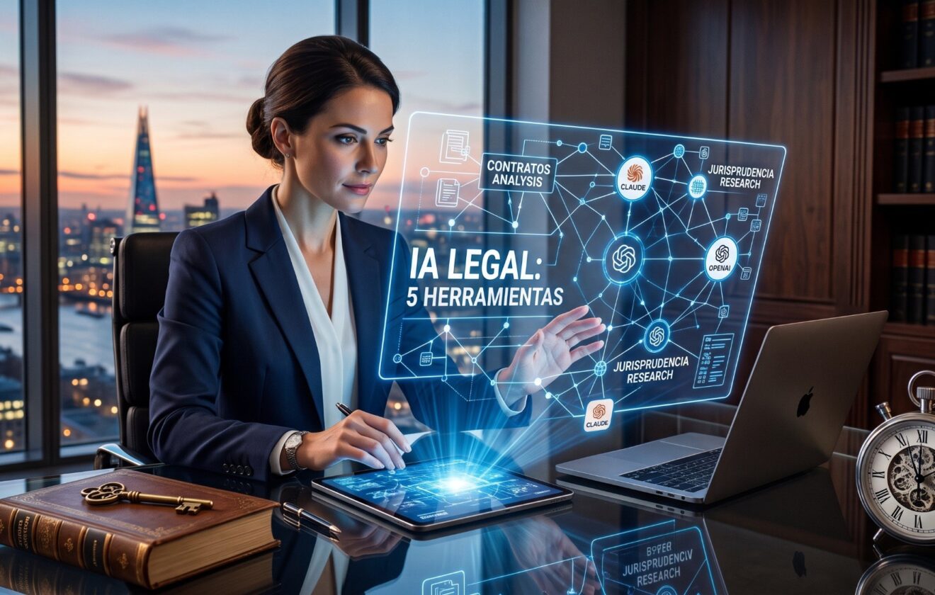 Herramientas de Inteligencia Artificial que todo abogado debe conocer 1